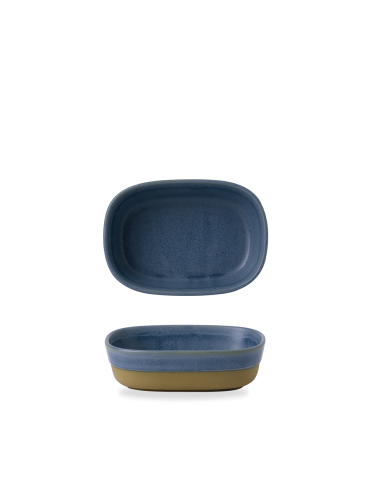 EMERGE - OSLO BLUE - DEEP DISH - 17.30CM X 11.90CM X 5CM (6) (PACK OF 6)