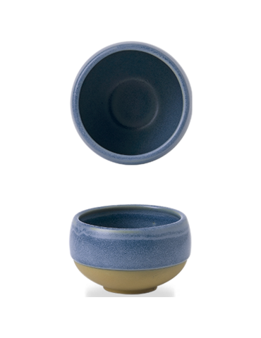 EMERGE - OSLO BLUE - DIP POT - 5.7CL - H:3.9CM X DIA:6CM (12) (PACK OF 12)