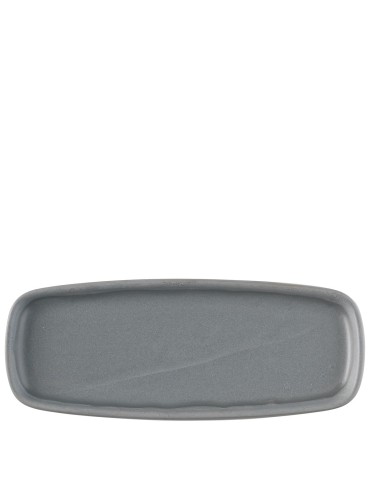 EMERGE - SEATTLE GREY - RECTANGULAR PLATE - 25.1CM X 10CM (6) (PACK OF 6)