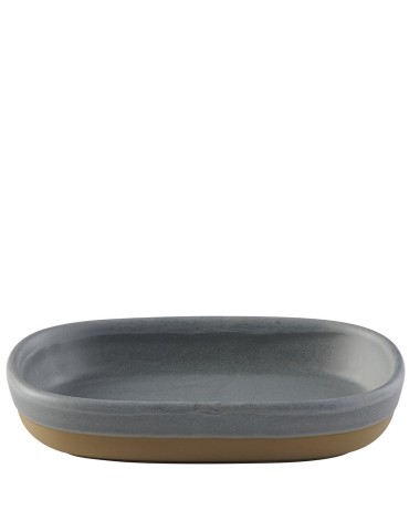 EMERGE - SEATTLE GREY - SHALLOW TRAY - 17.3CM X 11.9CM X 3.3CM (6) (PACK OF 6)