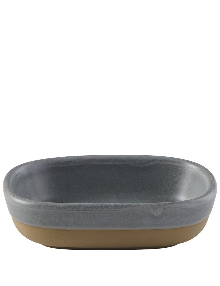 EMERGE - SEATTLE GREY - SHALLOW TRAY - 12CM X 9CM X 3.3CM (6) (PACK OF 6)