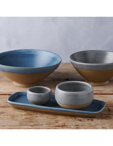 EMERGE - SEATTLE GREY - DIP POT - 5.7CL - H3.9CM X DIA:6CM (12) (PACK OF 12)