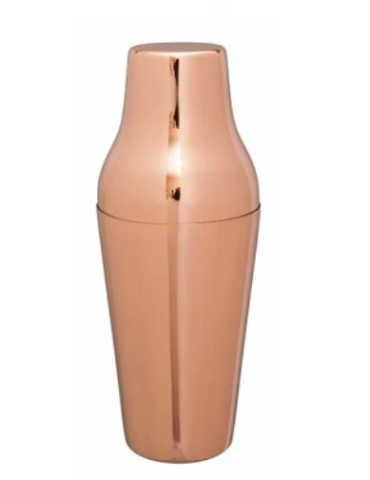 Shaker - French 600ml - Copper plate