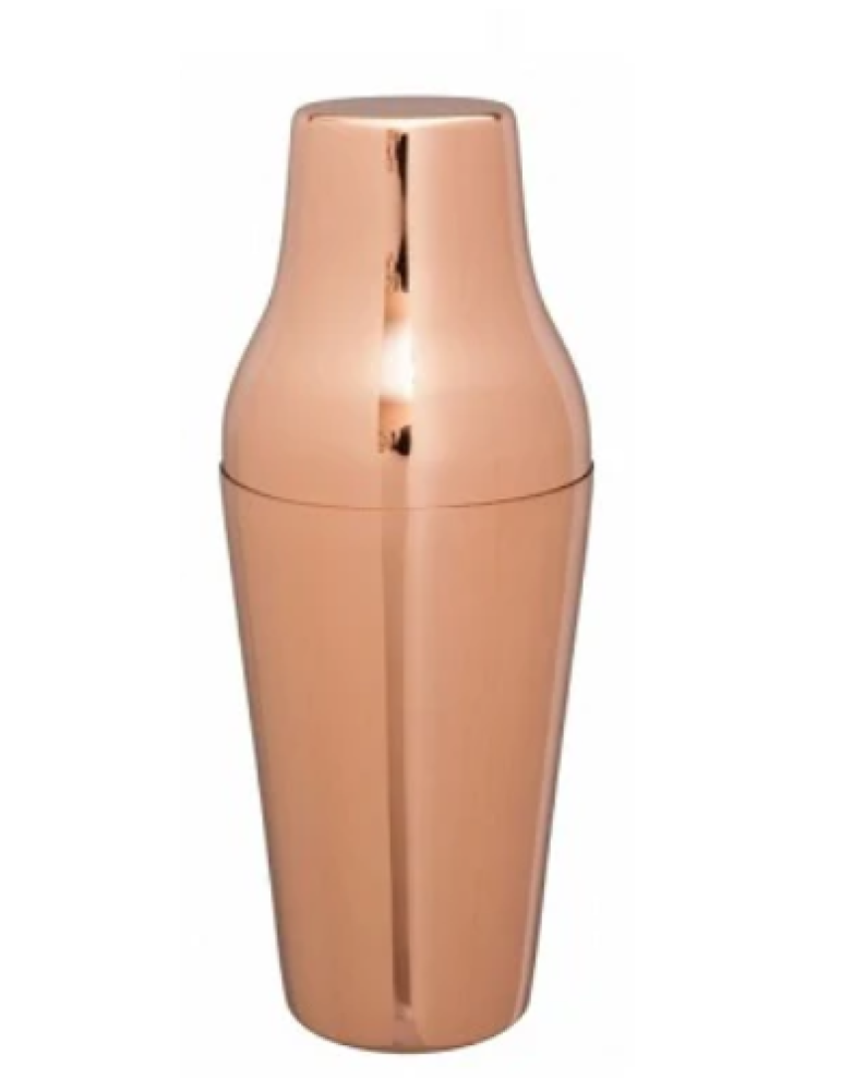 Shaker - French 600ml - Copper plate