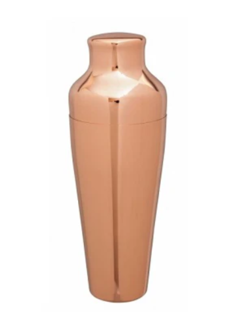 Shaker - Art Deco 550ml - Copper plate