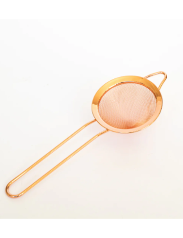 Strainer - Fine mesh Copper Plate