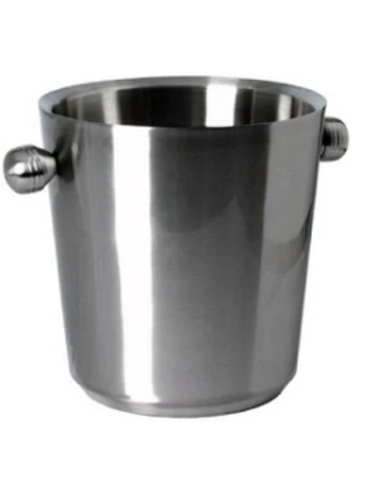Wine cooler - with Knob - Dbl-wall - 22x22cm