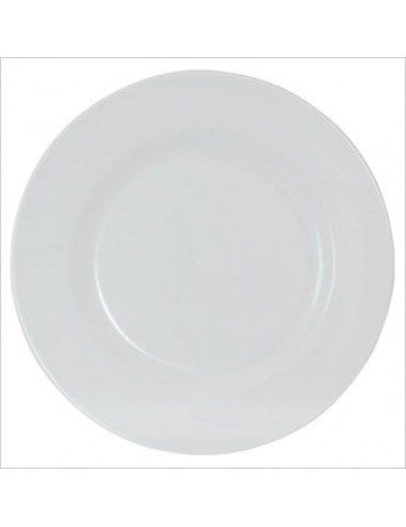 Dinner Plate 265x20mm White H/DUTY (PACK OF 12)