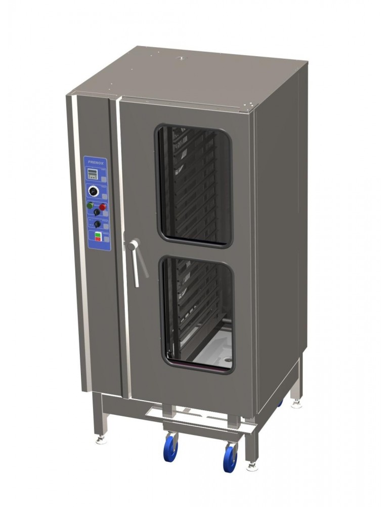 PRENOX CONVECTION OVEN 20-PAN VERTICAL STEAM (INCLUDES TROLLEY) 890(H)X830(D)X1760(W)   (2 -3 WEEKS LEAD TIME)