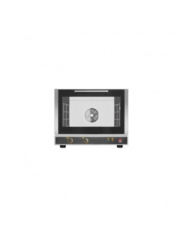 EKA CONVECTION OVEN WITH MANUAL CONTROLS - 4 PAN, BOTTOM HINGED