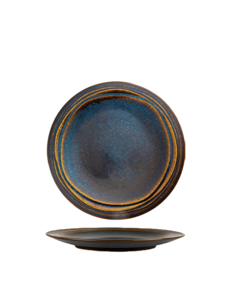 ARIANE SPLASH DENIM COUPE PLATE 18CM (PACK OF 12)