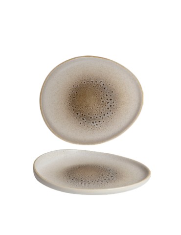 Ariane Jaguar Elevated Oval Plate Inside 18.7cm (Pack of 6)