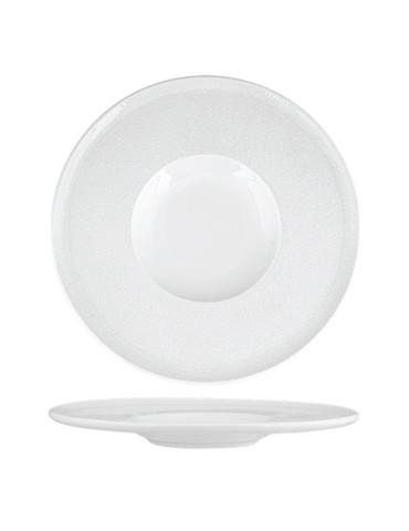 Ariane Crackle Gourmet Flat Plate 28cm (Pack of 6)