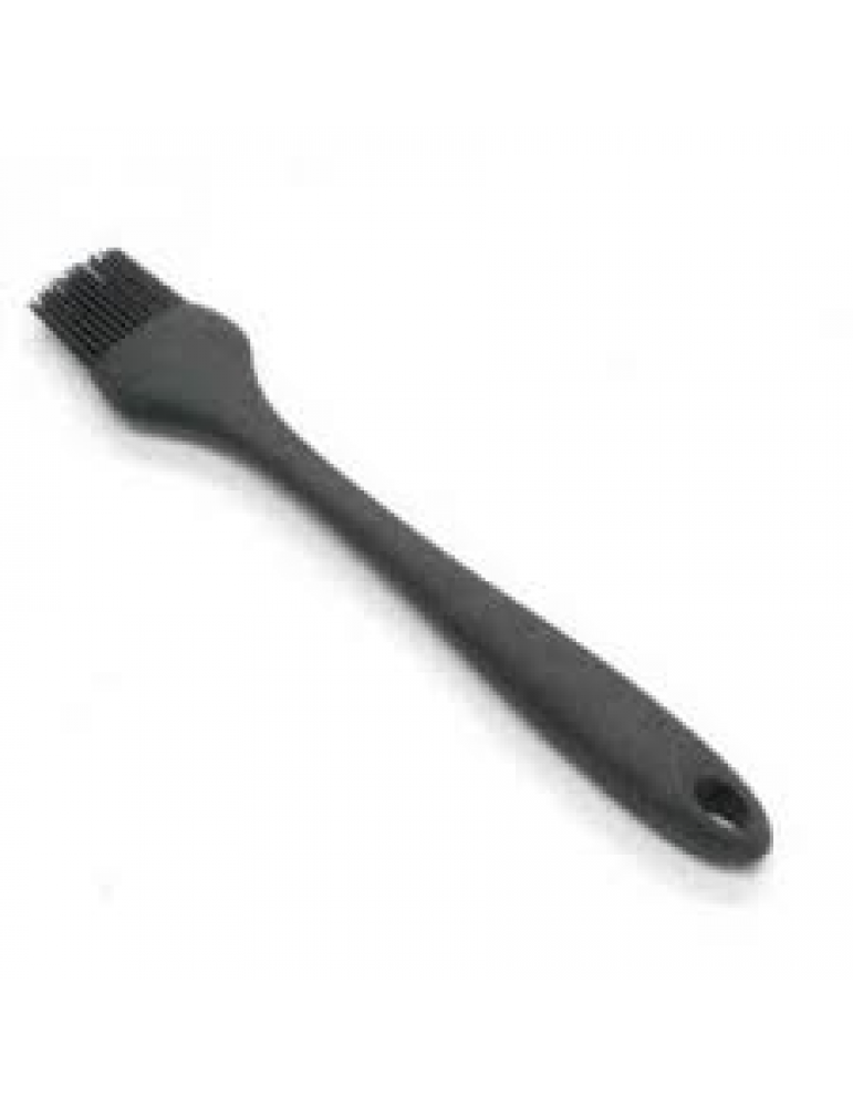 FULL SILICONE BASTING BRUSH (BLACK) - 255MM X 45MM 