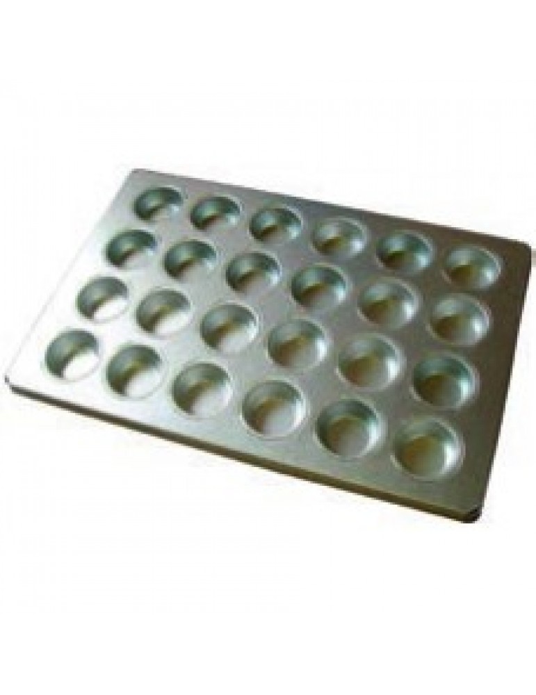 BAKING TRAY ALUSTEEL - REGULAR MUFFIN 24 CUP 600MM X 400MM (PACK OF 1)