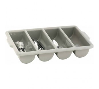 CUTLERY TRAY GREY 4 DIVISION - 500MM X ...