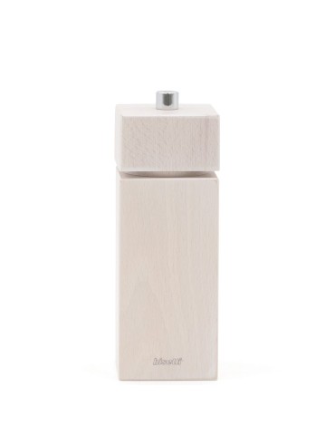 Bisetti Salt Mill Square White 16.5 cm