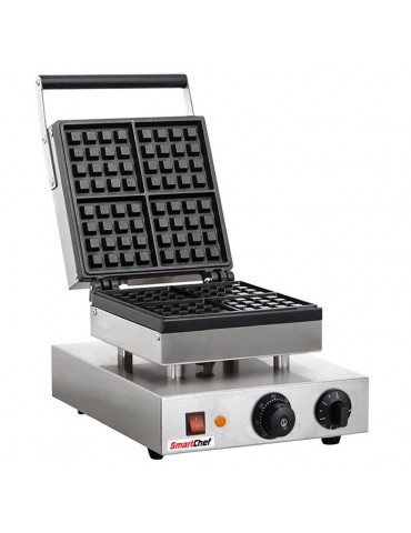 SMARTCHEF SINGLE BELGIAN WAFFLE BAKER - SQUARE