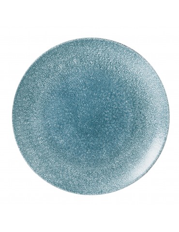 RAKU - TOPAZ BLUE - COUPE PLATE - 16.5CM (12) (PACK OF 12)