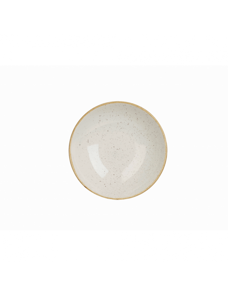 STONECAST - BARLEY WHITE - COUPE BOWL - 18.2CM (12) (PACK OF 12)
