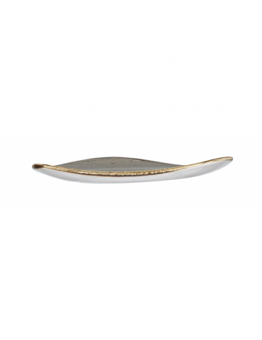 STONECAST - PEPPERCORN GREY - TRIANGLE PLATE - 26.5CM (12) (PACK OF 12)