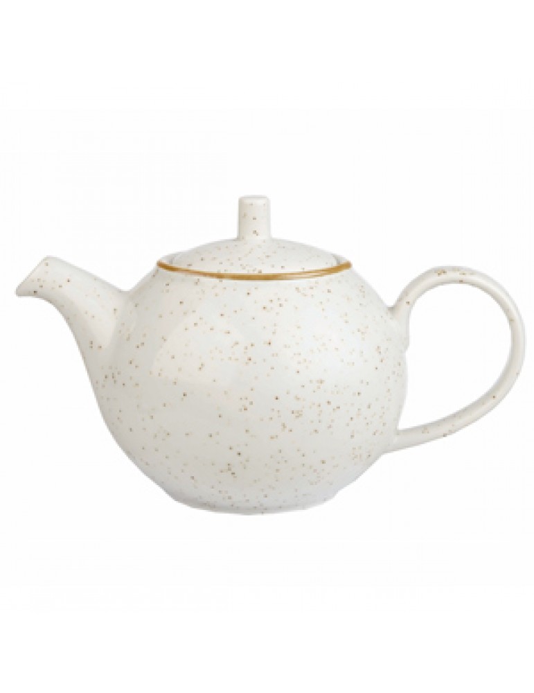 STONECAST - BARLEY WHITE - BEVERAGE/TEAPOT - 42.6CL (4) (PACK OF 4) STONECAST - BARLEY WHITE - BEVERAGE/TEAPOT - 42.6CL (4) (PACK OF 4)
