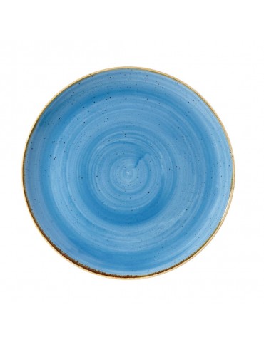 STONECAST - CORNFLOWER BLUE - COUPE PLATE - 26CM (12) (PACK OF 12)