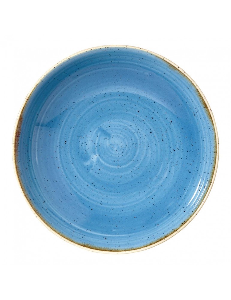 STONECAST - CORNFLOWER BLUE - COUPE BOWL - 18.2CM (12) (PACK OF 12) STONECAST - CORNFLOWER BLUE - COUPE BOWL - 18.2CM (12) (PACK OF 12)