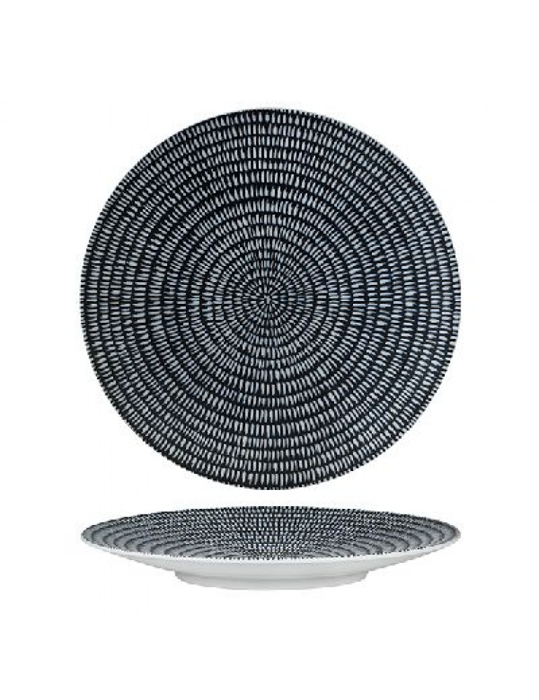 URBAN - STORM - ROUND COUPE PLATE - 23.5CM (12) (PACK OF 12)