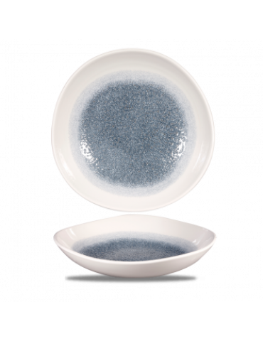 RAKU - TOPAZ BLUE - ORGANIC ROUND BOWL - 25.3CM (12) (PACK OF 12)