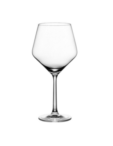 WINE GLASS DIAMOND BURGANDY 680ML  (PACK OF 6)
