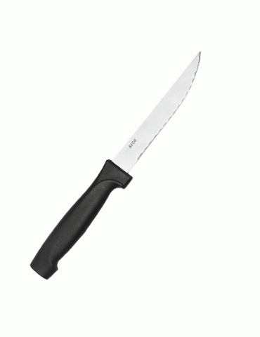 STEAK KNIFE SMOOTH CUT WITH SHARP TIP (PACK OF 12) 