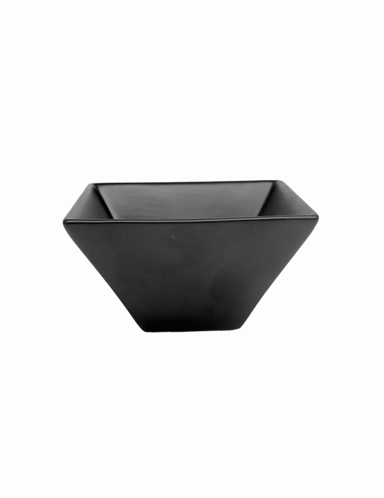 NOVA TRUMPET BOWL MATT BLACK 12CM (PACK OF 6)