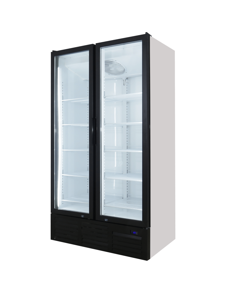 HINGED FULL DOORS BEVERAGE COOLER