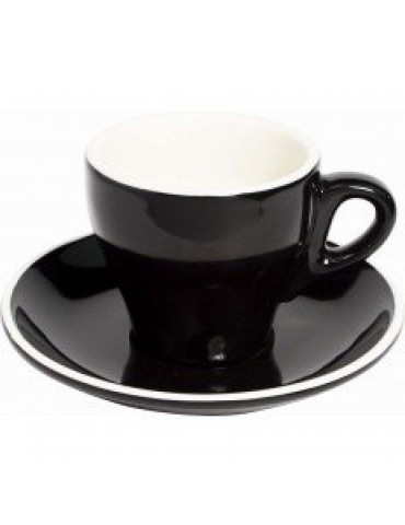 ITALIA - BLACK - CAPPUCCINO CUP - 28CL (12) (PACK OF 12)