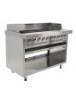 GAS GRILLER ANVIL – 10 BURNER RADIANT – FREE STANDING