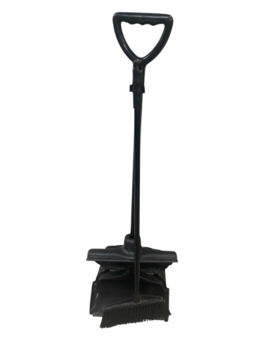 LONG HANDLE PLASTIC SCOOP WITH BROOM – HOODED