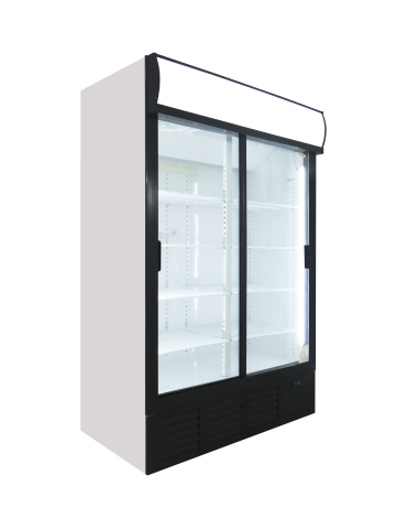 SLIDING DOORS BEVERAGE COOLER