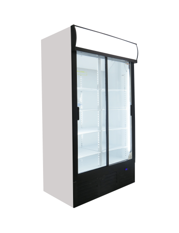 SLIDING DOORS BEVERAGE COOLER