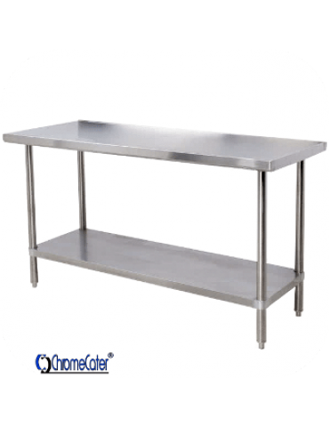 PLAIN STAINLESS STEEL TABLE CC2.4P