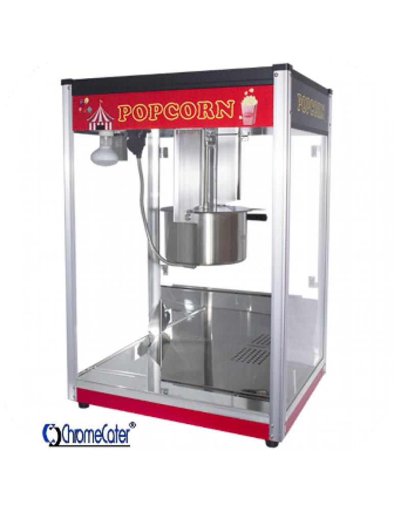 Popcorn Machine 16oz POP16B Red & Black (Price excludes delivery costs outside Gauteng)