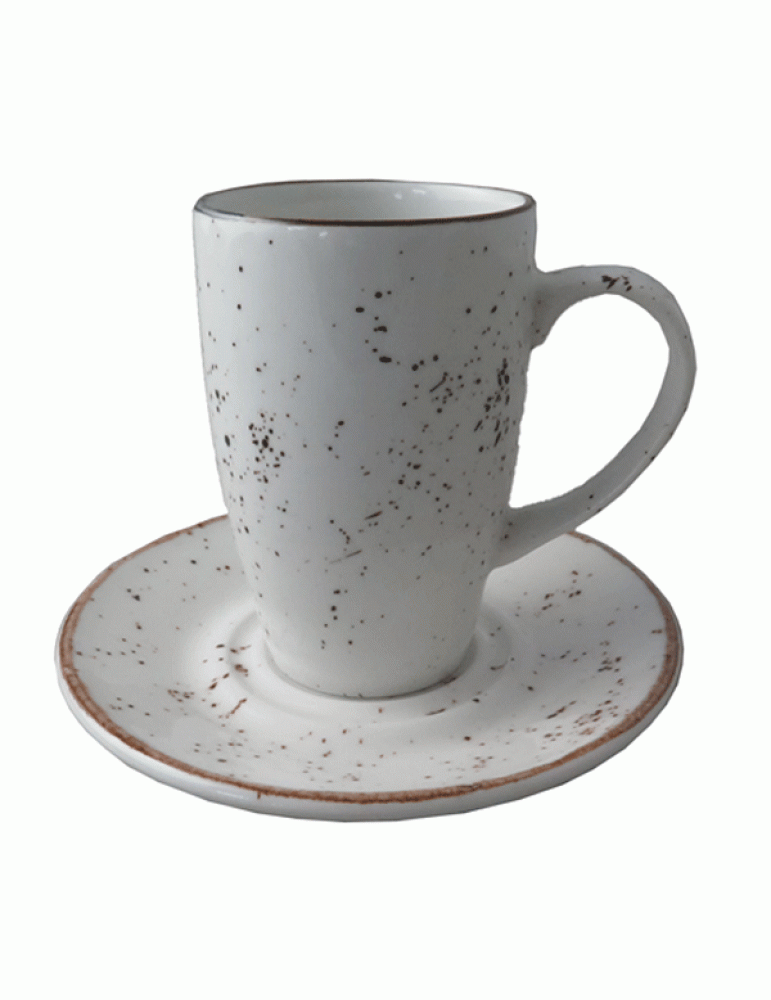 ELE RUSTIC WHITE AROMA MUG 0.28 L (PACK OF 24)
