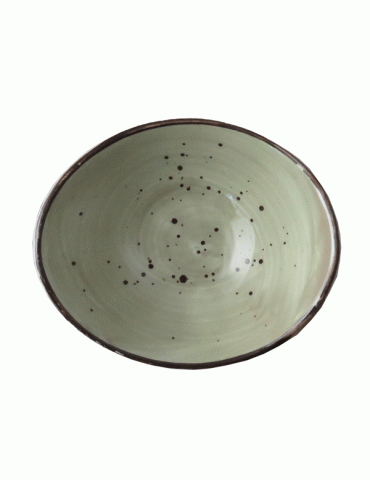 ELE RUSTIC GREEN SALSA BOWL 10 CM (PACK OF 24)
