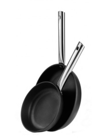 FRYING PAN 'BLACK SERIES' CAST ALUM - INDUCTION 280MM 