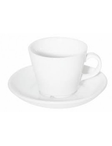 PRIMA - WHITE - FLAT SAUCER - 15CM (24) (PACK OF 24)