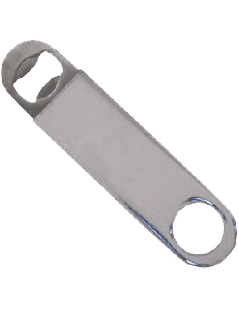 BAR BLADE BOTTLE OPENER - S/STEEL (PACK OF 1)