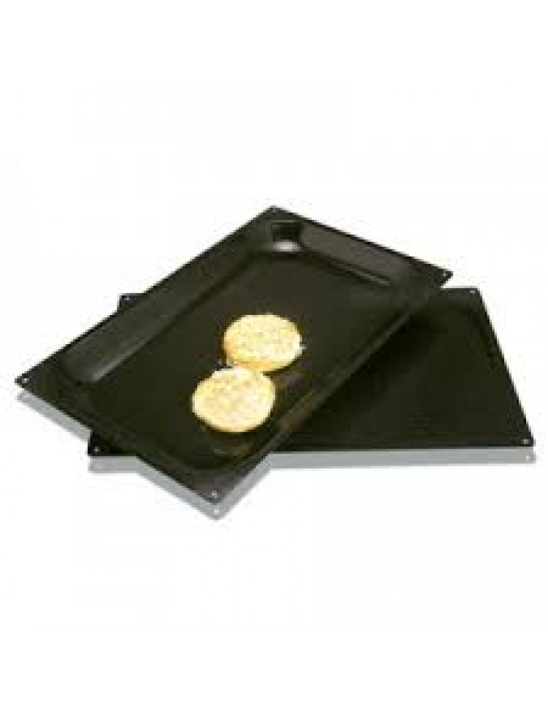 BAKING TRAY ENAMELLED - 535MM X 325MM X 65MM (BLACK) (PACK OF 1)