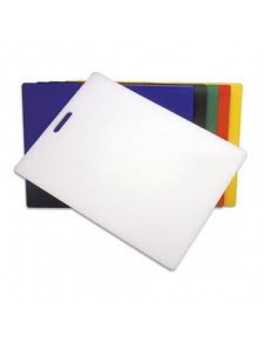 CUTTING BOARD PE - 600MM X 450MM X 12MM - (WHITE) (PACK OF 1)