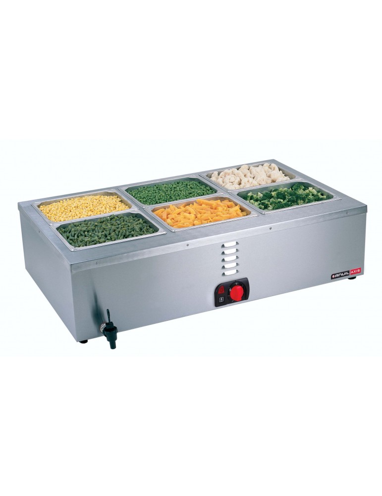 Bain Marie table top - 3 division ****PLEASE NOTE THAT THE INSERTS ARE SOLD SEPERATELY**** Bain Marie table top - 3 division ****PLEASE NOTE THAT THE INSERTS ARE SOLD SEPERATELY****