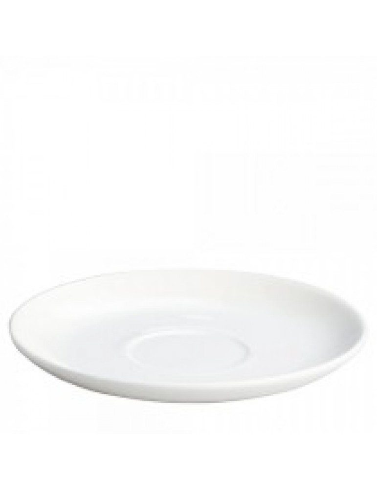 NEW BONE - WHITE - RIM SAUCER - 16CM (24) (PACK OF 24)